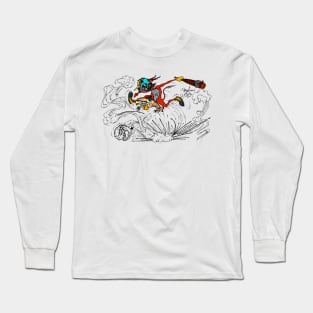 skater fox attack 2 Long Sleeve T-Shirt